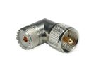 TELEGÄRTNER Connecteur UHF coudé mâle / femelle