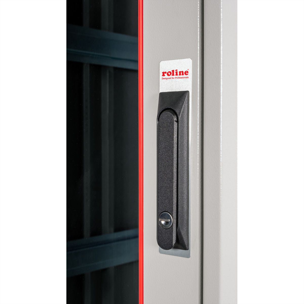 ROLINE 19" Baie réseau Basic 42U, 600x1000 LxP Porte verre gris