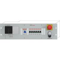 SCHROFF Rack Safety Plus, 3U, 230 V AC, C20, C13/2P+T