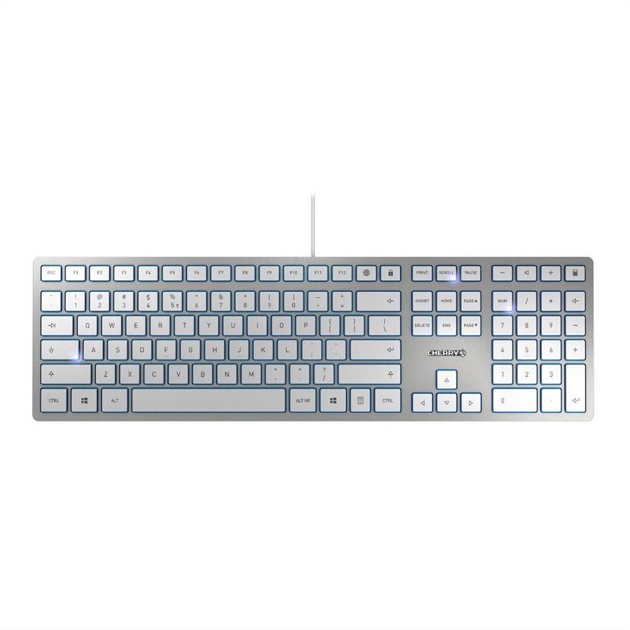 CHERRY KC 6000 Clavier Slim, gris