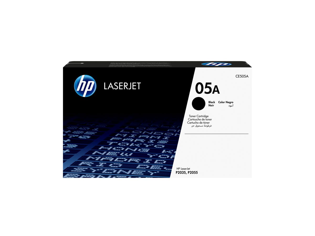 HP 05A toner LaserJet noir authentique