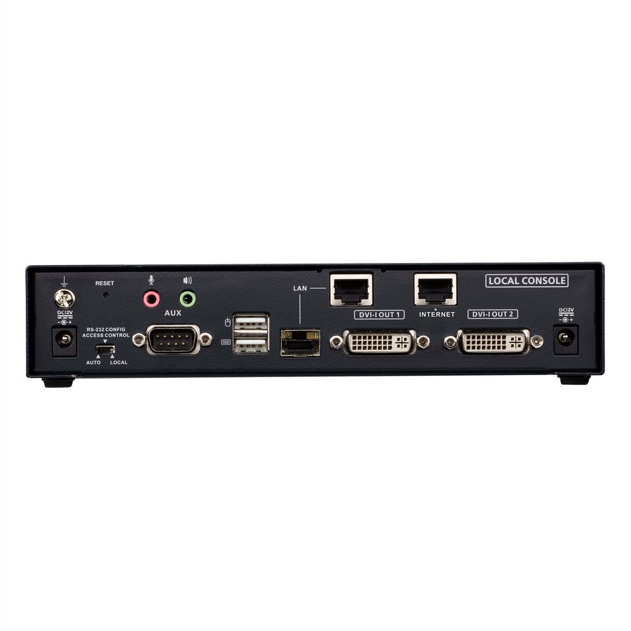 ATEN KE6940AIT Émetteur KVM double affichage DVI-I sur IP avec accès à Internet