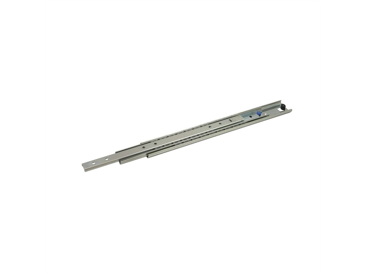 Glissière télescopique SCHROFF, universelle, charge lourde, 2 U 450L
