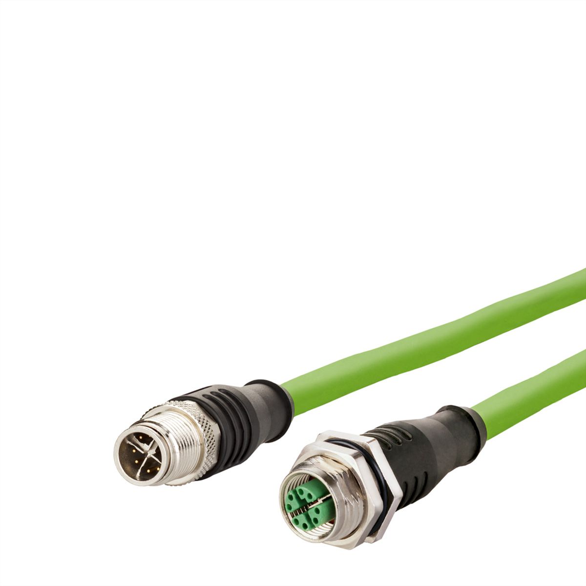 METZ CONNECT Câble Ethernet industriel M12 M/F, codage X, 5 m