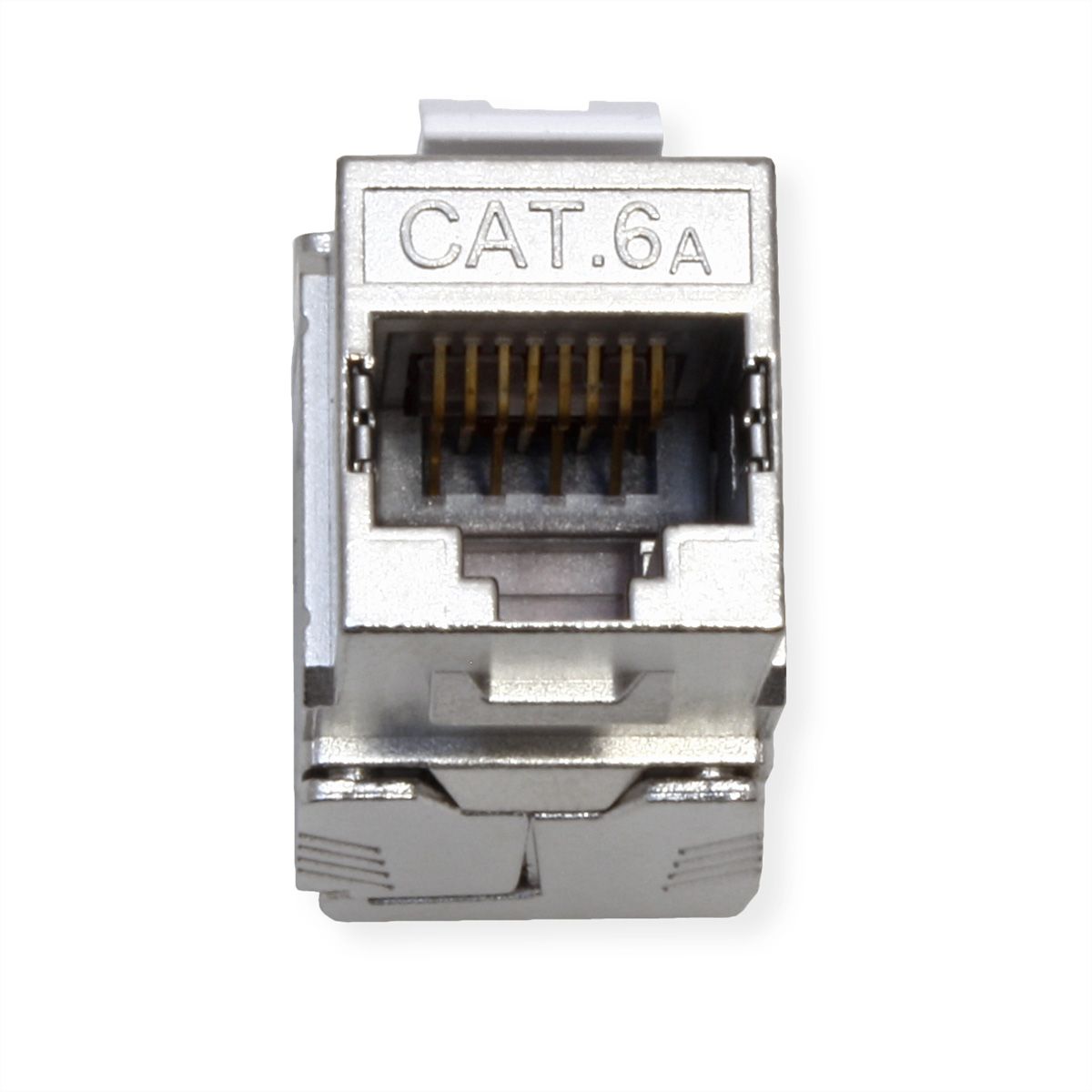 ROLINE Keystone Cat.6A (Classe EA), RJ-45, blindé, sans outil, GHMT, argent