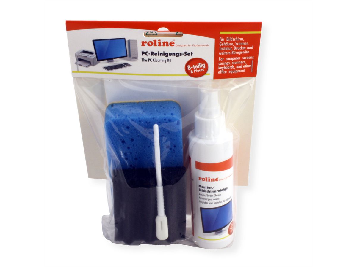 ROLINE Kit de nettoyage pour PC