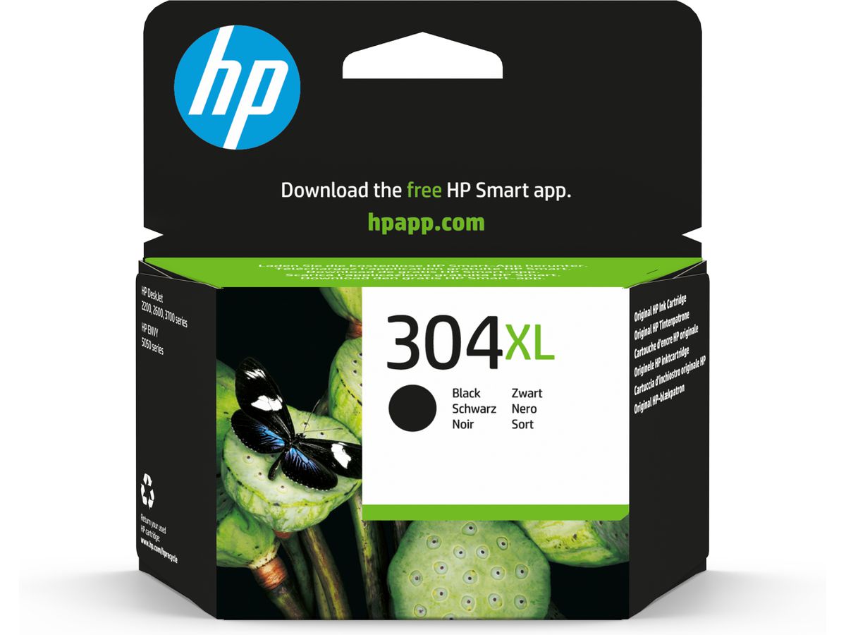HP 304XL Cartouche d’encre noire authentique