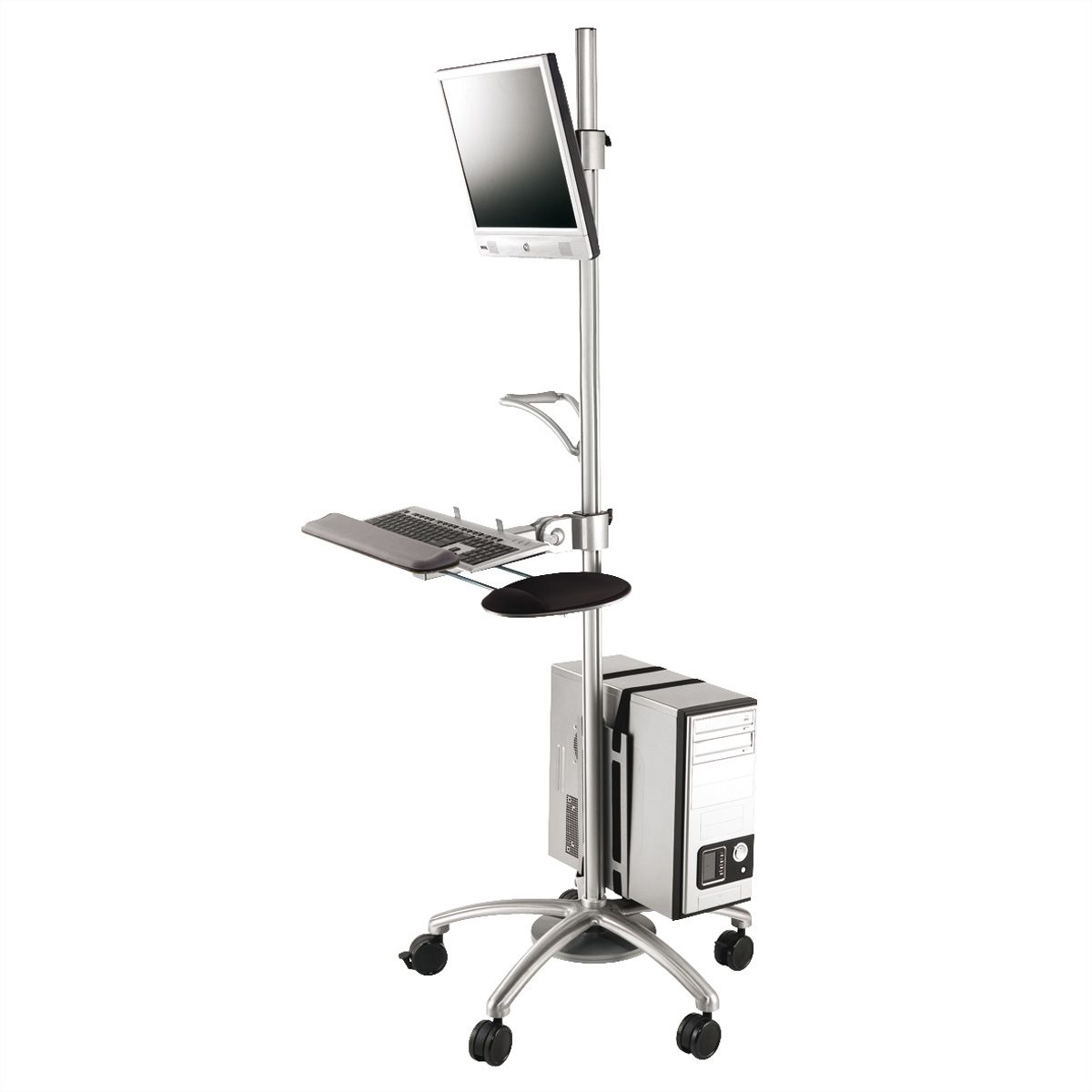 ROLINE Support sur roues PC / LCD, 180 cm