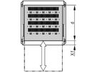 Étagère universelle télescopique SCHROFF pour Varistar, Novastar, Eurorack, 70 kg, RAL 7035, 800W 800D