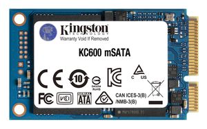 Kingston Technology SSD KC600 SATA3 mSATA de 512 Go