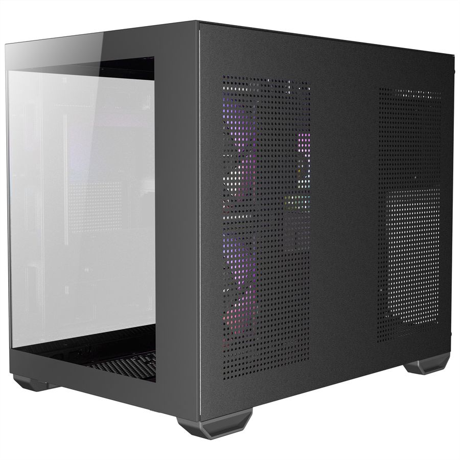ANTEC CX600M ARGB B Boîtier PC Micro-ATX Gaming PC, noir