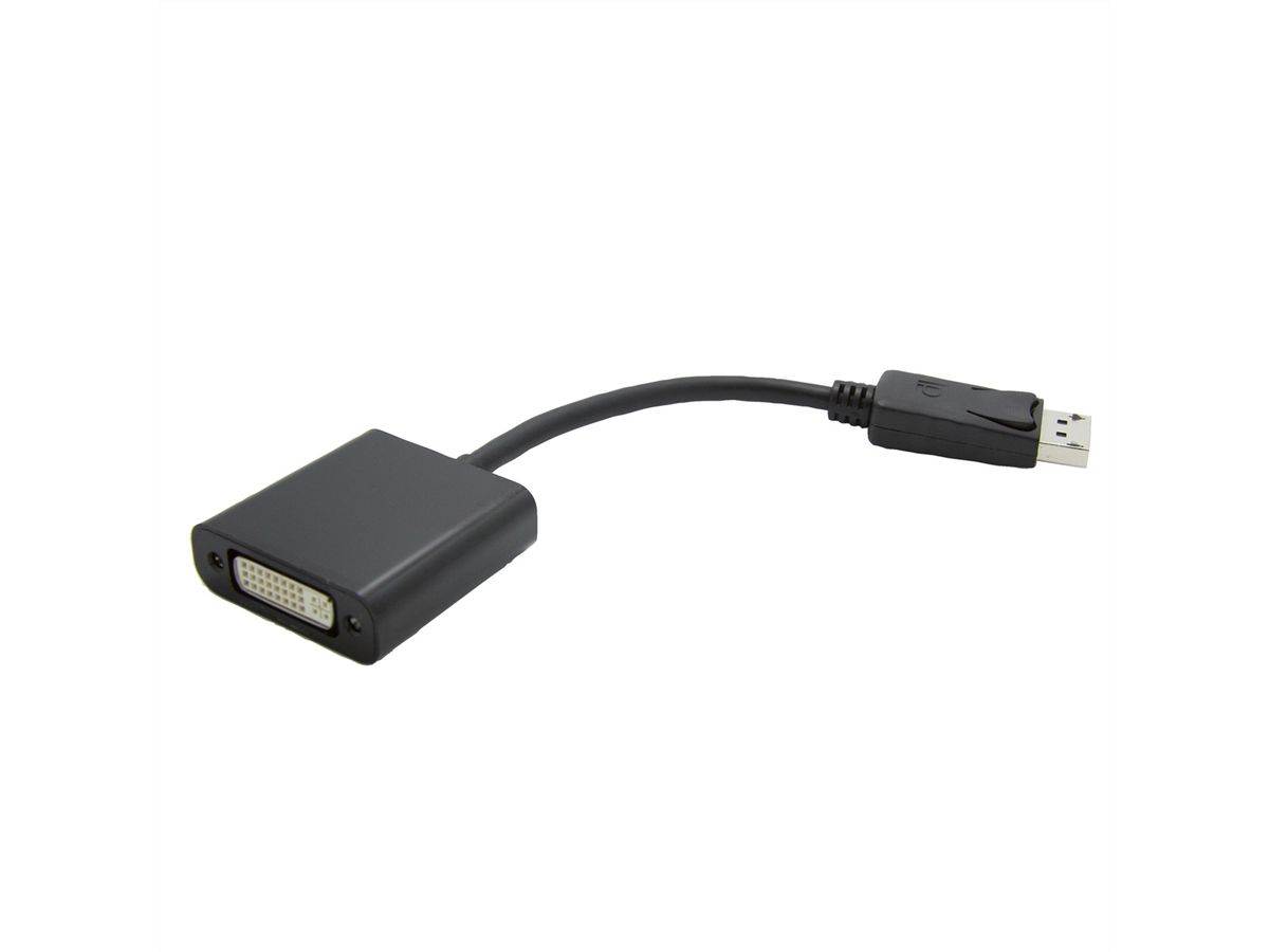 VALUE Adaptateur DisplayPort - DVI, DP M-DVI F, 0,15 m