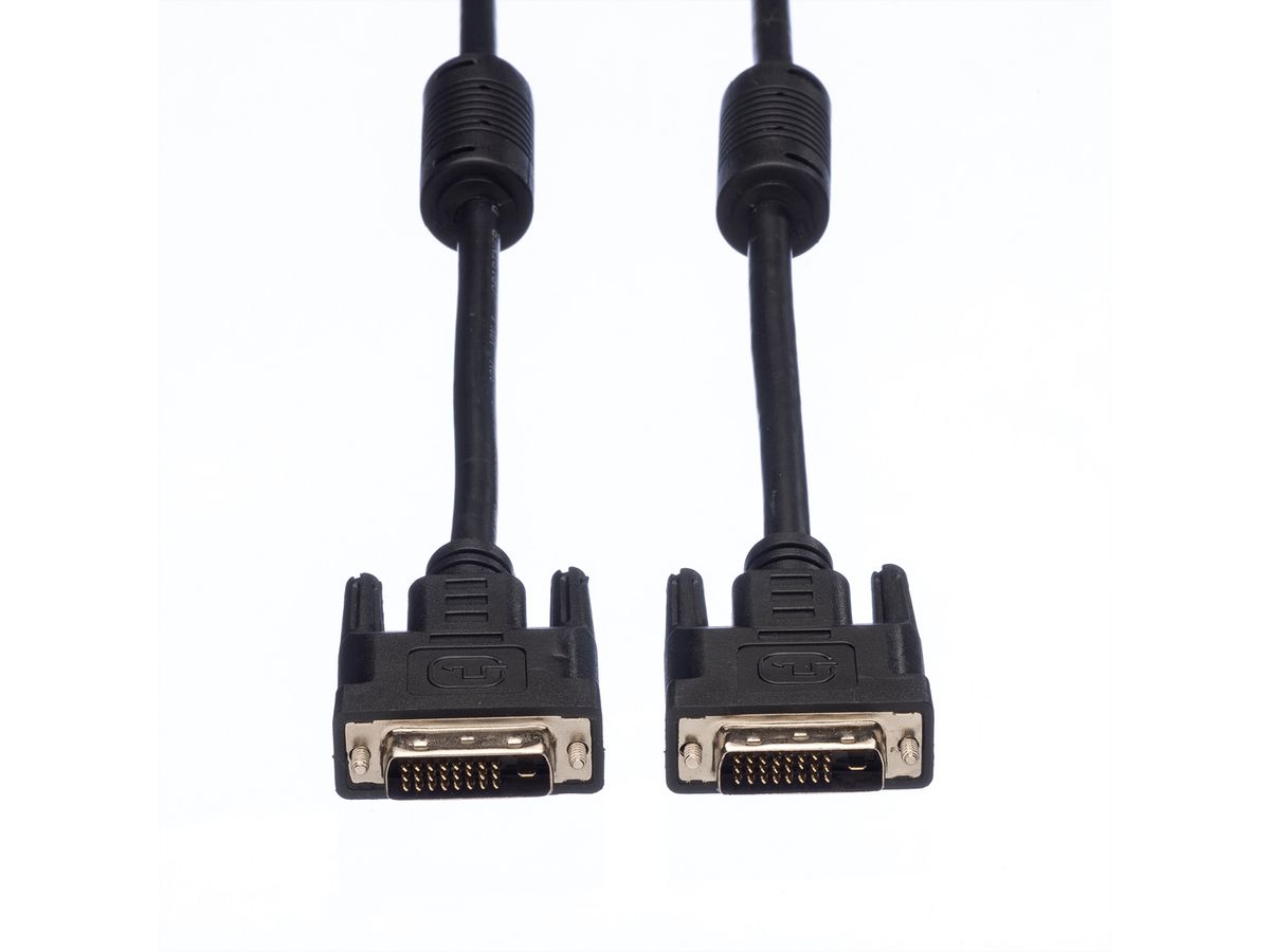 VALUE Câble DVI, DVI M-M, (24+1) dual link, 2 m