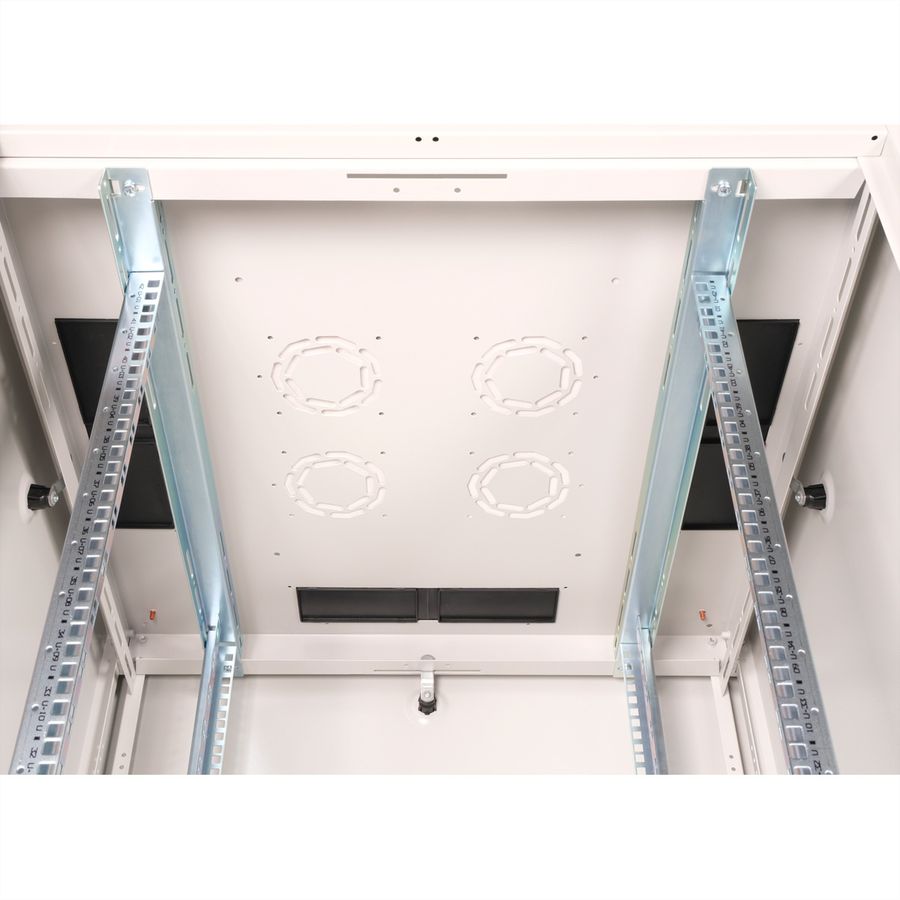 ROLINE 19" Baie réseau Basic 42U, 800x800 LxP Porte verre gris