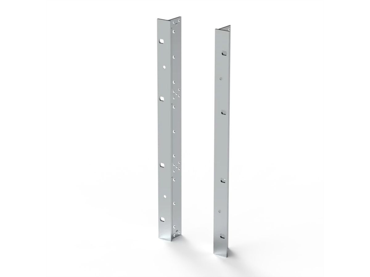 SCHROFF EuropacPRO 19" Support pour joint textile, type F, trous de poignée, 9 U