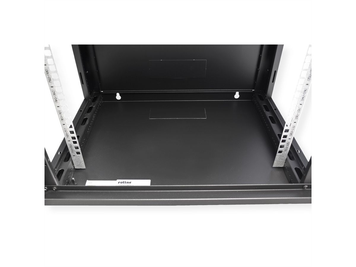 ROLINE 19" Boîtier mural Basic Plus 12U, 600x450 LxP noir