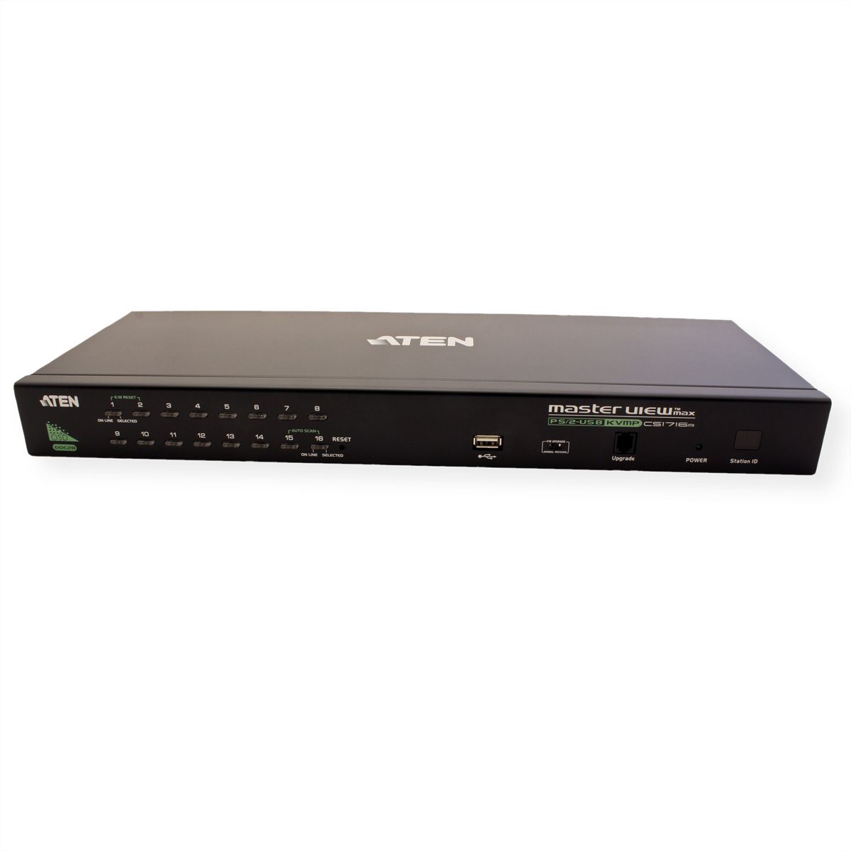ATEN CS1716A Switch KVM VGA, PS/2-USB, port périphérique USB, 16 ports