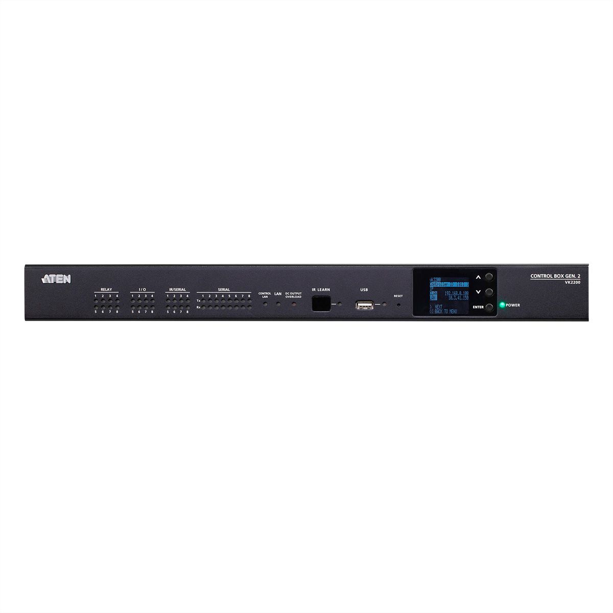 ATEN VK2200 Système de contrôle ATEN - Boîtier de contrôle gén. 2 avec double LAN