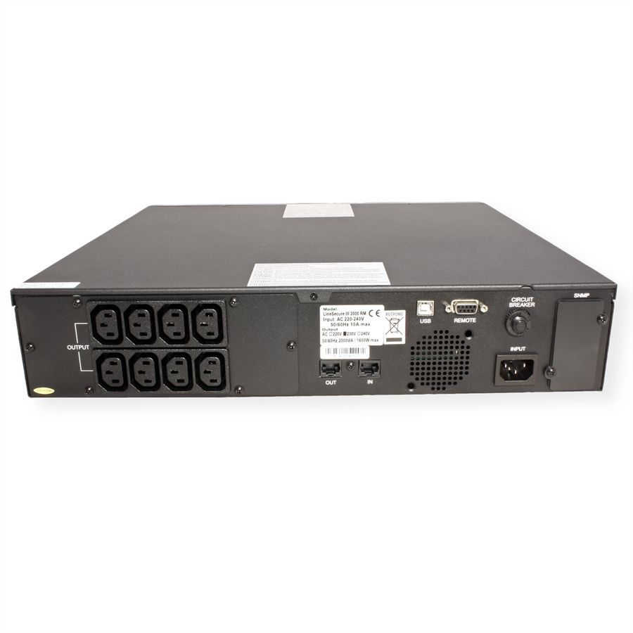 ROLINE LineSecure III 1500R - UPS Line Interactive, version rack 19"