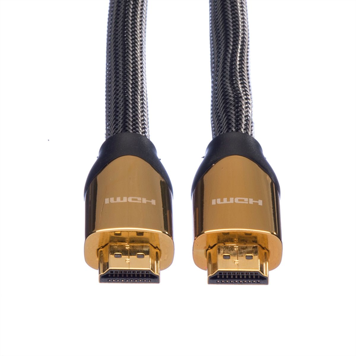 ROLINE PREMIUM Câble HDMI Ultra HD avec Ethernet, 4K, M/M, noir, 4,5 m
