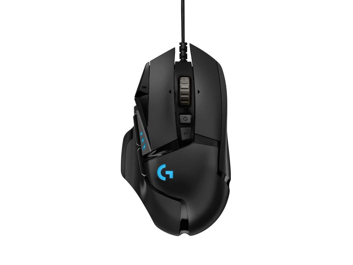 Logitech G502 Hero souris USB Optique 16000 DPI Droitier Noir