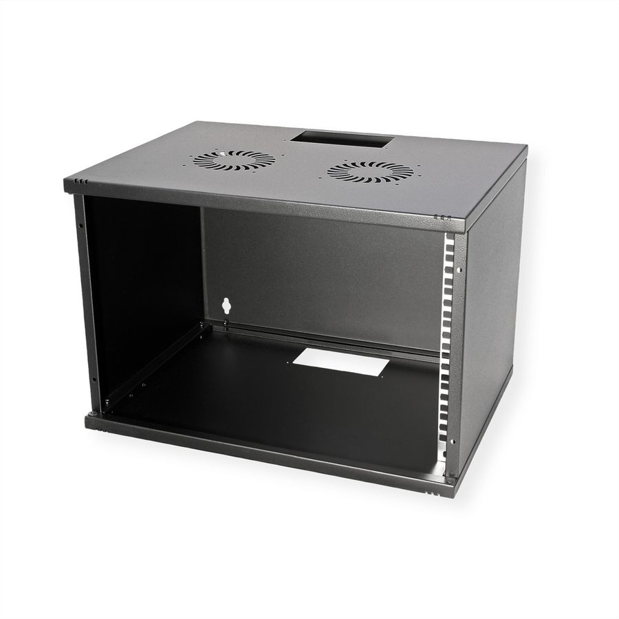 ROLINE 19" Boîtier mural Basic 7U, 540x400 LxP En kit noir