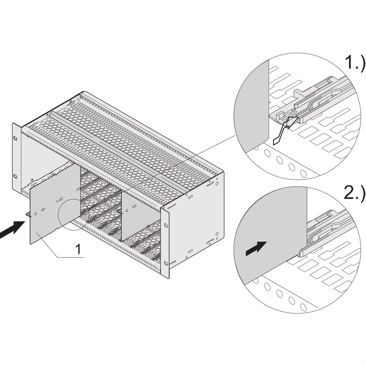 Kit de fractionnement SCHROFF MTCA