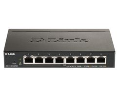 D-Link DGS-1100-08PV2 Géré L2/L3 Gigabit Ethernet (10/100/1000) Connexion Ethernet, supportant l'alimentation via ce port (PoE) Noir