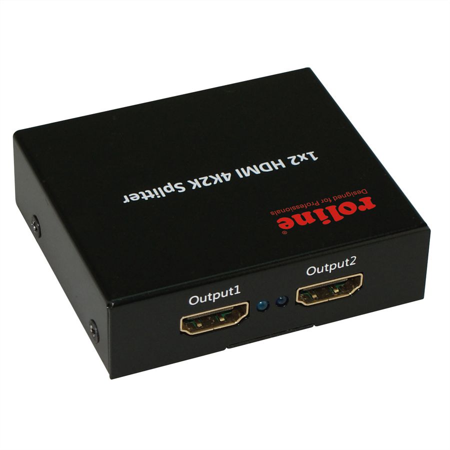 ROLINE Distributeur HDMI, double, 4K60