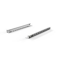 SCHROFF Varistar Slide Rail, 25 kg, 1 paire, 800D