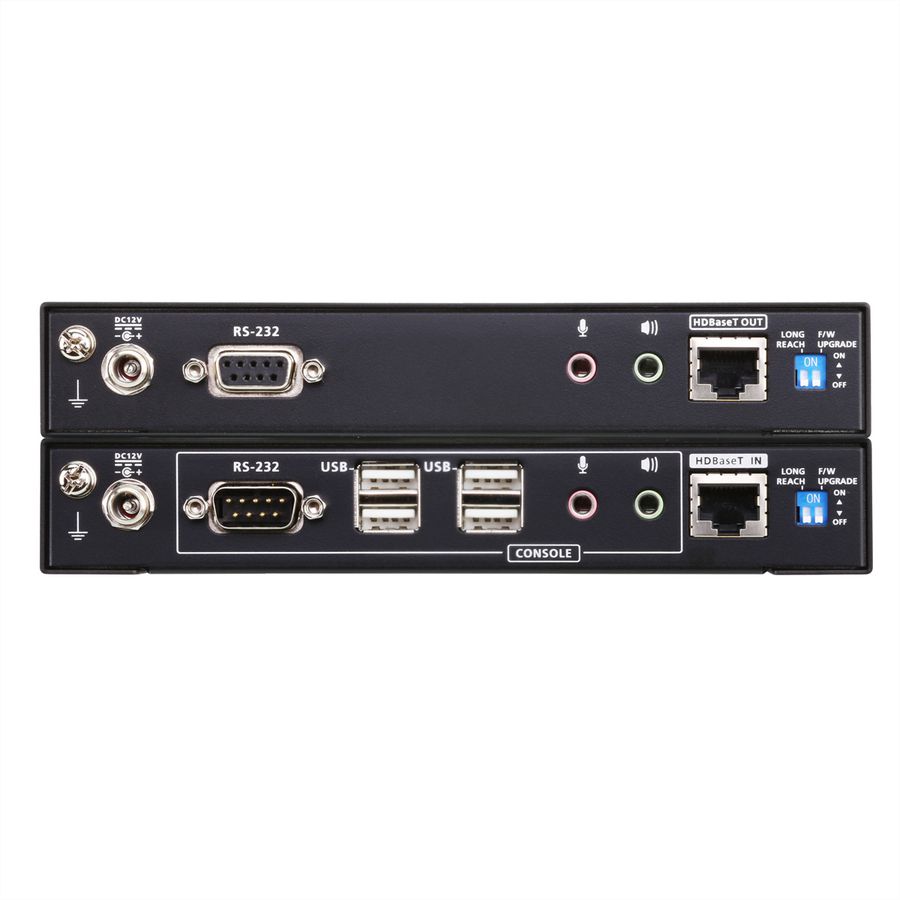 ATEN CE924 Système d’extension KVM USB DisplayPort double vue HDBaseT™ 2.0