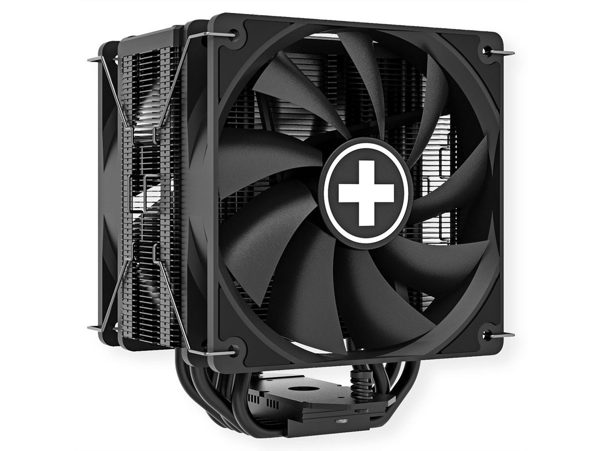 Xilence M705D AMD et Intel Ventirad, 2x 120mm PWM Ventilateur, 220W TDP