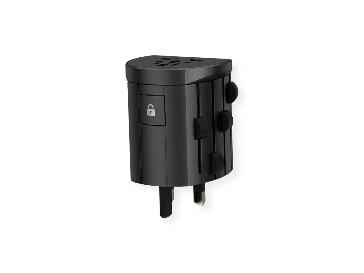 SKROSS Adaptateur de voyage Alpha Universal, monde