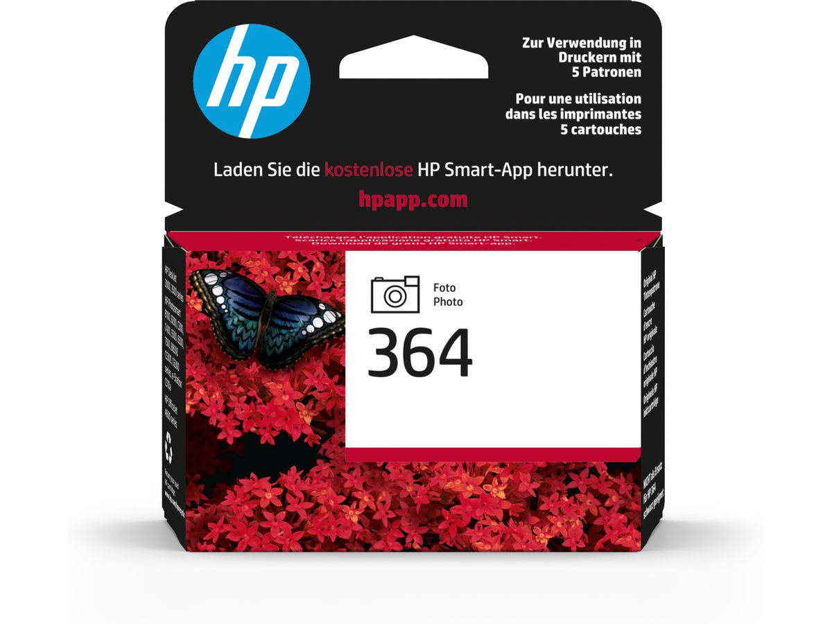 HP 364 cartouche d'encre Original Noir 1 pièce(s)