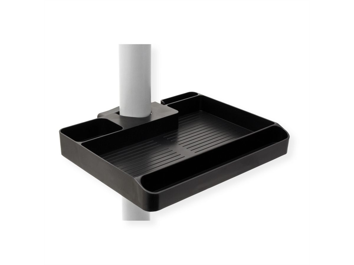 VALUE Étagère de rangement montée sur poteau, maxi 3 kg, 30-48 mm (1,2"-1,9")