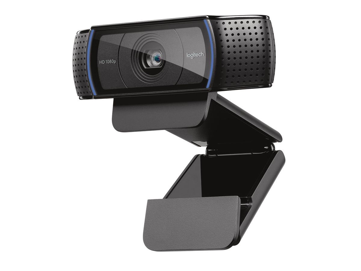 Logitech Hd Pro C920 webcam 3 MP 1920 x 1080 pixels USB 2.0 Noir