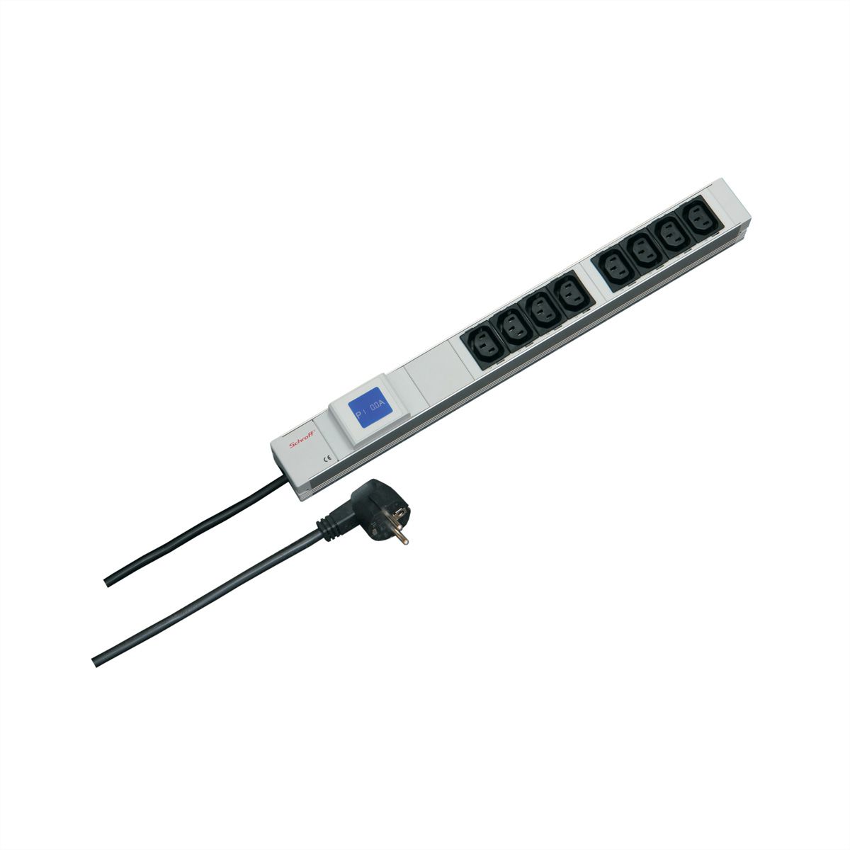 Bâti de prises SCHROFF, IEC C13, mesuré