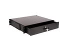 ROLINE 19" Tiroir pour clavier 2U, 400P verrouillable noir