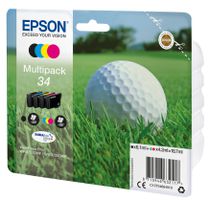 Epson Golf ball Multipack 4-colours 34 DURABrite Ultra Ink