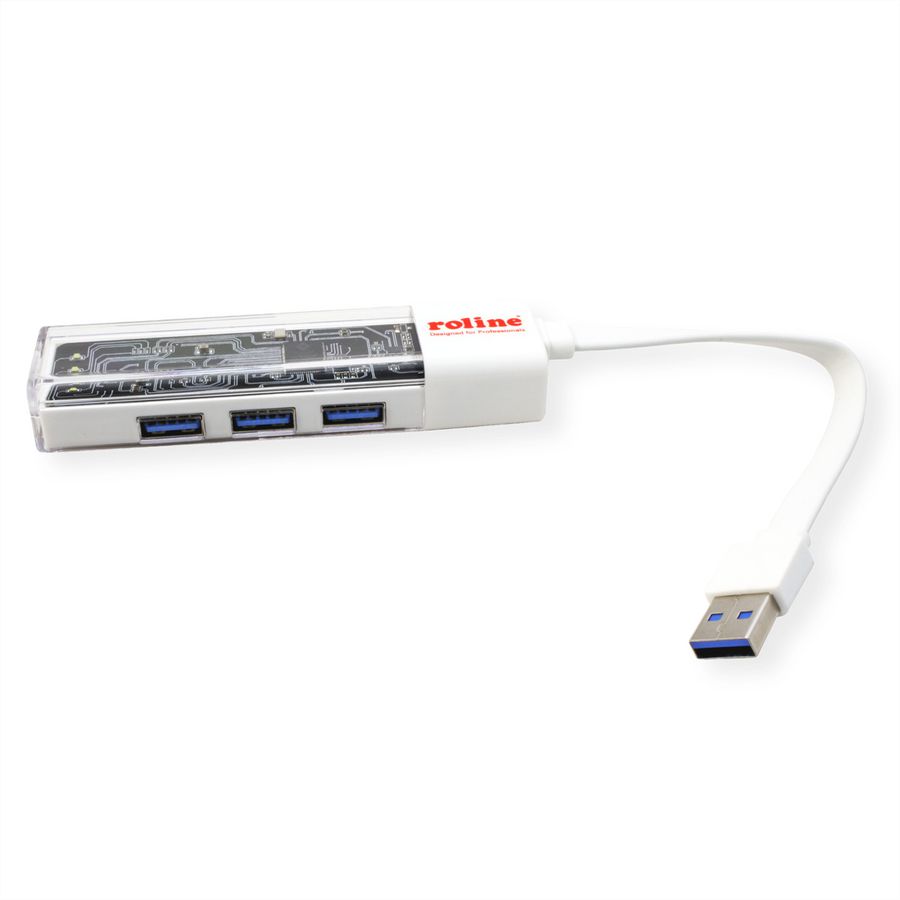 ROLINE Hub USB 3.2 Gen 1, 4 ports, type A+C