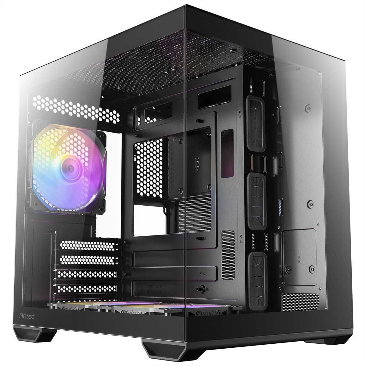 ANTEC CX60M ARGB Boîtier PC Mini Tour Micro-ATX, noir