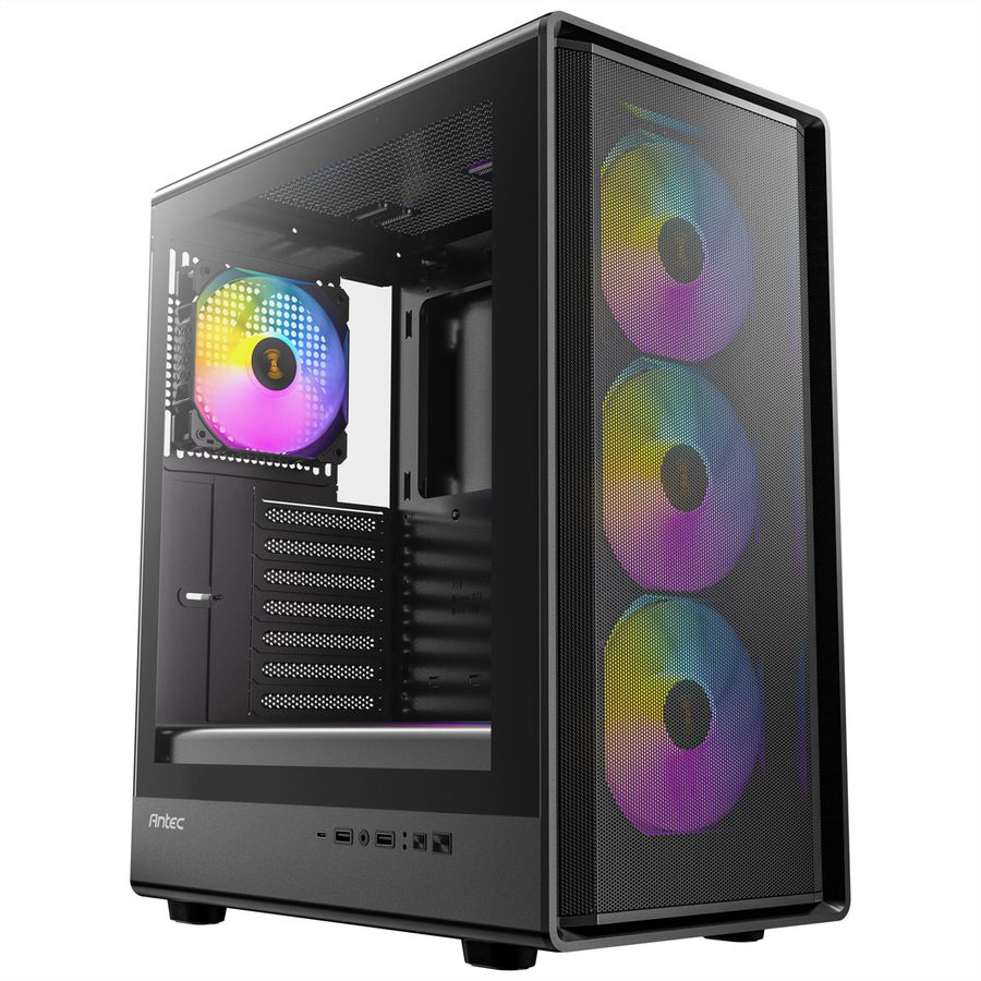 ANTEC Performance P6 Neo ARGB Boîtier PC ATX Midi Tower, noir