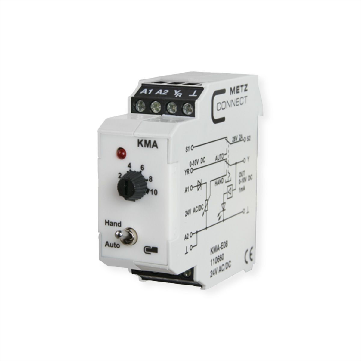 METZ CONNECT KMA-E08 Transmetteur de valeur analogique