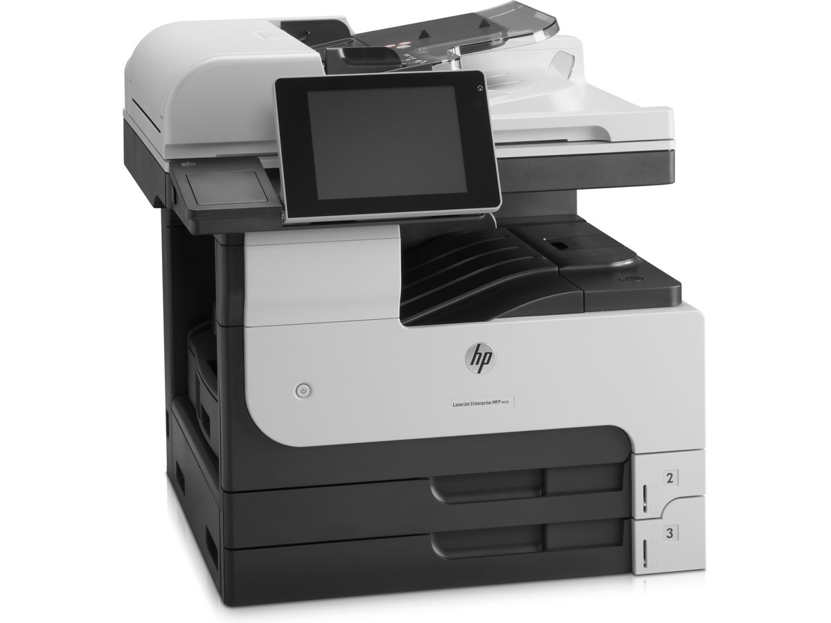 HP LaserJet Enterprise Imprimante multifonction MFP M725dn, Noir et blanc, Imprimante pour Entreprises, Impression, copie, numérisation, ADF de 100 pages, Impression USB en façade; Numérisation vers e-mail/PDF; Impression recto-verso