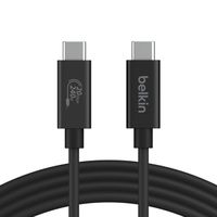 Belkin INZ004BT2MBK câble USB USB4 Gen 2x2 2 m USB C Noir