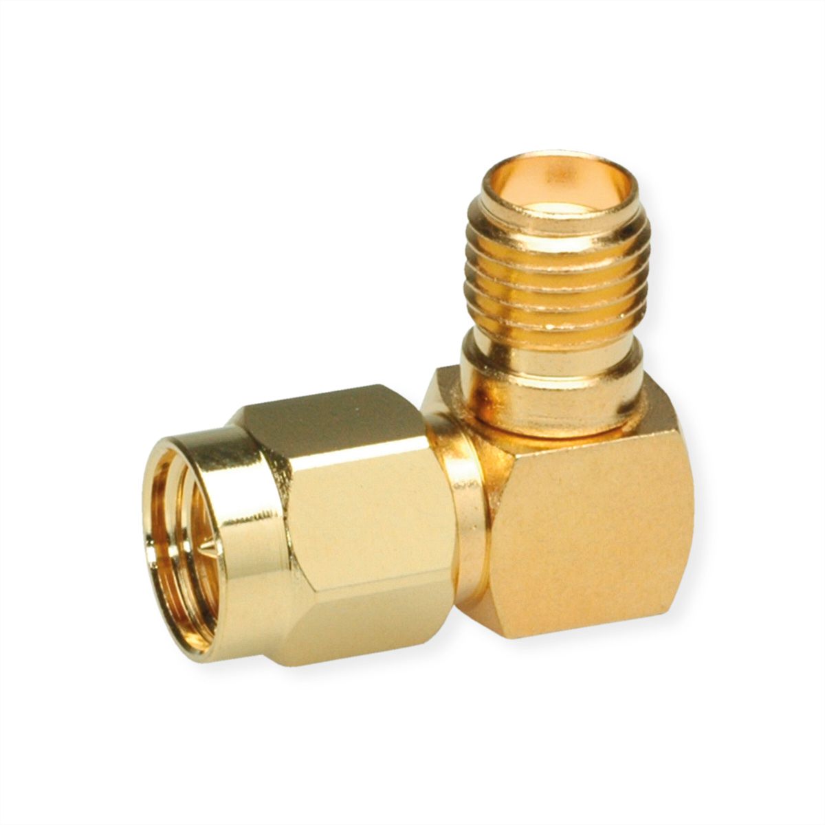 TELEGÄRTNER Connecteur SMA mâle/femelle, coudé