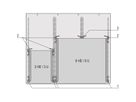 SCHROFF MultipacPRO, kit de montage Euroboard pour connecteur EN 60603, 1 U
