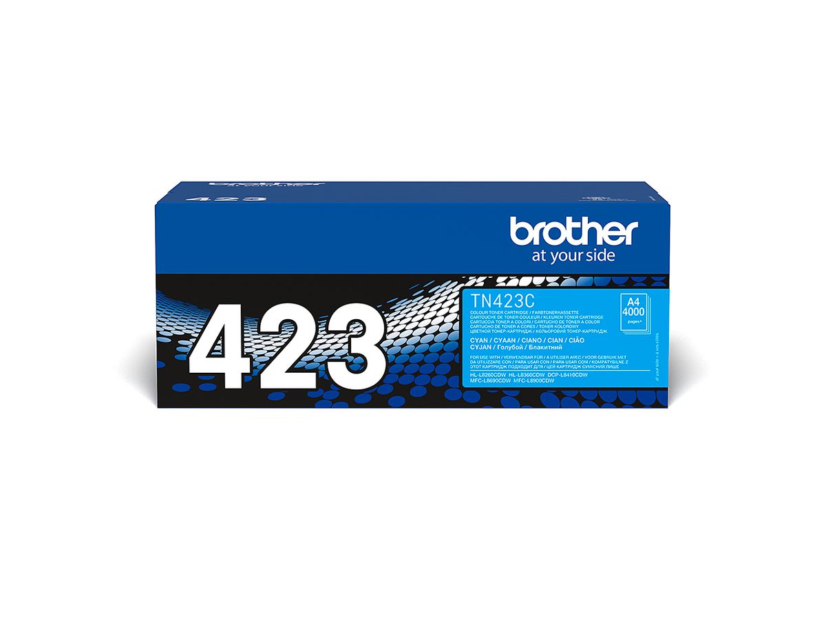 Brother Cartouche de toner TN-423C originale – Cyan