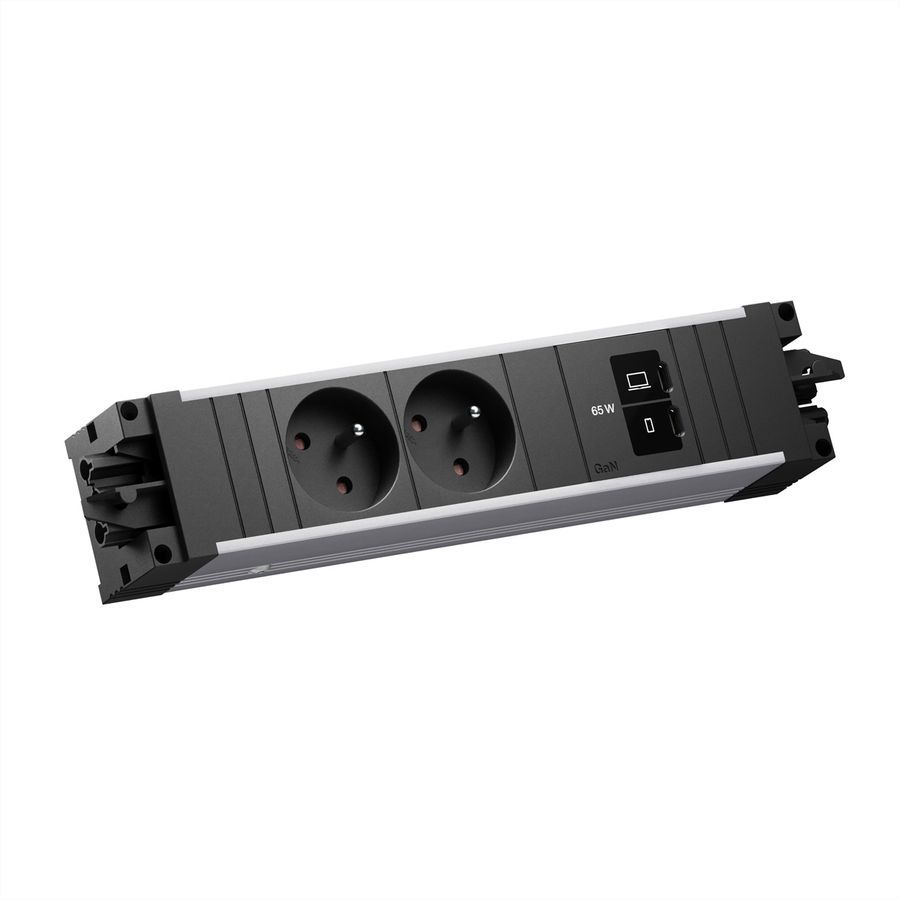 BACHMANN STEP ALU 2xUTE, 1xUSB C/C 65W