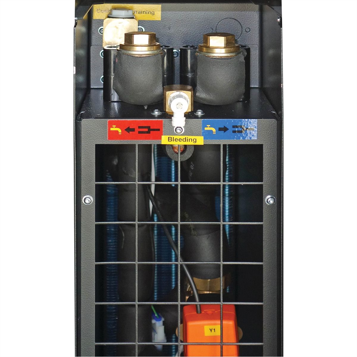 SCHROFF Varistar SHX 30 In-Row Cooler, échangeur thermique air/liquide, 2 PSUs, Top/Bottom Feed